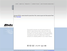 Tablet Screenshot of ekolos.com